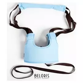 Вожжи детские, цвет голубой