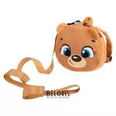 Вожжи/рюкзак «Мишка», с поводком, на молнии