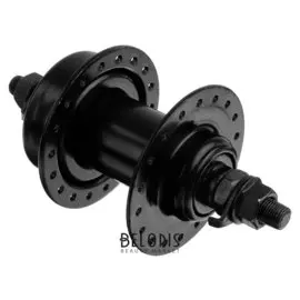 Втулка передняя 36 отв, под диск, на гайках, цвет чёрный