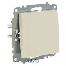 Выключатель ABB Cosmo, одноклавишный, кремовый, 619-010300-200