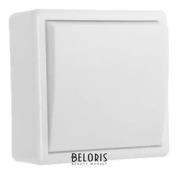 Выключатель "Элект" А 16-116, 6 А, 1 клавиша, наружный, белый