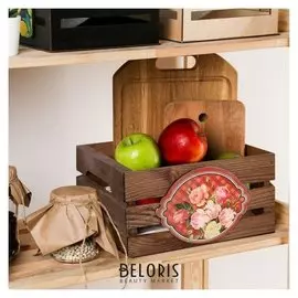 Ящик для хранения "Цветы" 30х15х20 см