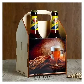 Ящик под пиво "Пивная кружка" зерно