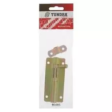 Задвижка дверная ЗД 005 Tundra Krep, 100 мм, оцинкованная, 1 шт.