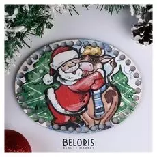 Заготовка для вязания "Овал параллельный символ года №2", донышко, размер 20×15 см