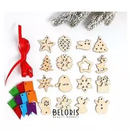 Заготовки для творчества №3, 4*4 см, Т 1002