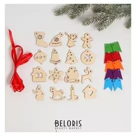 Заготовки для творчества №6, 4*4 см, Т 1005