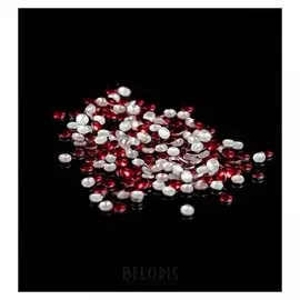 Заклёпки для декора, 1,5 мм, цвет красный