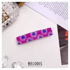 Заколка-автомат для волос "Ромашка"