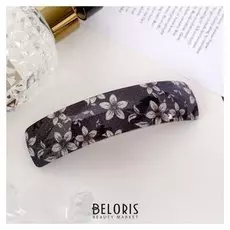 Заколка-автомат для волос "Серебряная ночь"