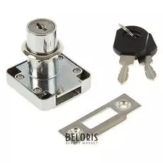 Замок мебельный №338, автоматический, цвет хром