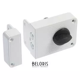 Замок накладной "Стандарт" россия зн1-3с, белый