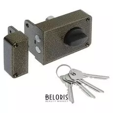 Замок накладной "Стандарт" зн1-3с, цвет бронза