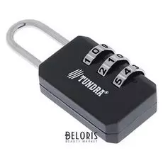 Замок навесной кодовый Tundra Zk003, черный