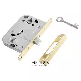 Замок врезной "Фабрика замков" L 004 SB, цвет золото