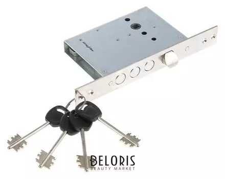 Замок врезной "Гардиан" 3011, сувальдный, 4 ключа