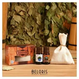 Запарка мандарин с эфирным маслом чайное дерево, эвкалипт, коробка