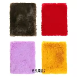 Записная книжка подарочная формат А6+ 110 листов линия, мех кролика