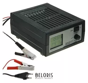 Зарядное устройство АКБ "Вымпел-27", 0.6-7 А, 12 В, для гелевых, кислотных и AGM АКБ