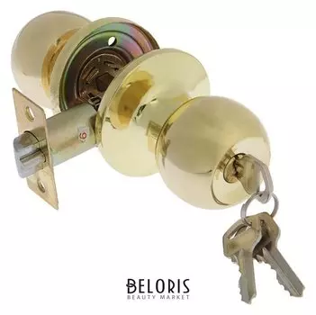 Защелка 1303, с ключом, цвет золото