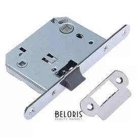 Защелка аллюр АРТ L7050pr CP без ручек с фиксатором, хром