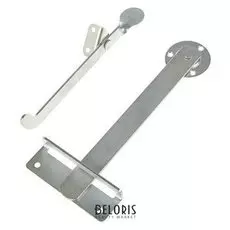 Защелка калитки зк-230-s, цвет цинк