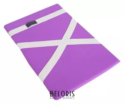 Защита спины гимнастическая (Подушка для растяжки) лайкра, цвет фиолетовый, 38 х 25 см, (пл-9306)