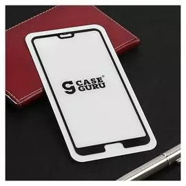 Защитное стекло Caseguru для Huawei P20 Pro, 0.33 мм, черное