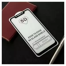 Защитное стекло Cassedy Full Cover, для Xiaomi Pocofone F1, полный клей, чёрная рамка