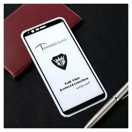 Защитное стекло Innovation 2D, для One Plus 5T, полный клей, чёрная рамка