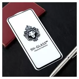 Защитное стекло Innovation 2D, для Realme 6 Pro, полный клей, чёрная рамка