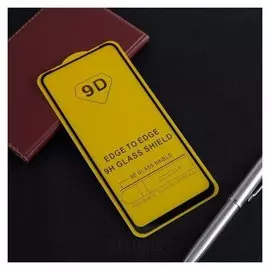 Защитное стекло Innovation 2D для Samsung A11, полный клей, чёрная рамка