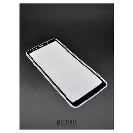 Защитное стекло Innovation 2D для Samsung A7 (2018), полный клей, черное