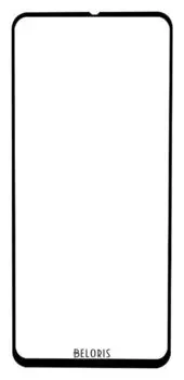 Защитное стекло Innovation 2D для Xiaomi Redmi Note 9 Pro, полный клей, черная рамка