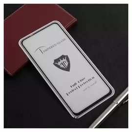 Защитное стекло Innovation 2D, для Xiaomi Redmi 10x, полный клей, чёрная рамка