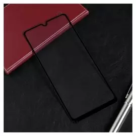Защитное стекло Red Line для Samsung Galaxy A31, Full Screen, полный клей, черное
