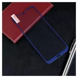 Защитное стекло Red Line для Xiaomi Redmi Note 8T, Full Screen, полный клей, синее