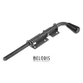 Засов с пружиной 300 мм, без покрытия