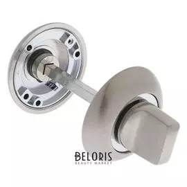 Завертка дверная для ванных комнат Bk-02 Cp/ss Soller хром/сатин /100/