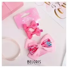 Зажим для волос "Совушки"