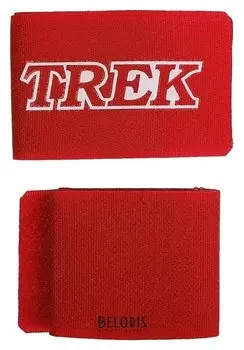 Зажим-липучка для лыж, цвет красный