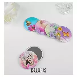 Зеркало «Цветы и бабочки»