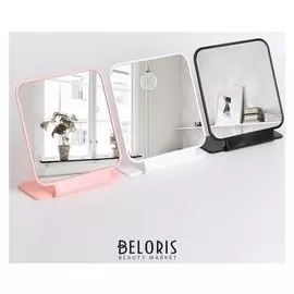 Зеркало настольное, зеркальная поверхность 14,7 × 14,7 см