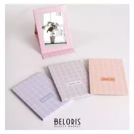 Зеркало настольное, зеркальная поверхность 7,5 × 11,5 см