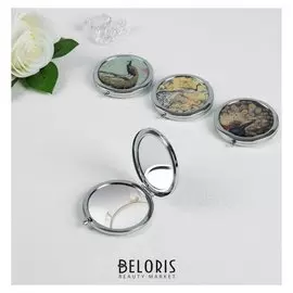 Зеркало складное «Павлин», с увеличением