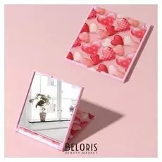 Зеркало складное «Сердечки»