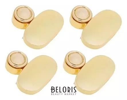 Зеркалодержатель (Арт.2025), без сверления, цвет золото, 4 шт.