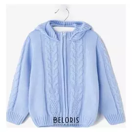 Жакет «Совята», цвет голубой, рост 74-80 см