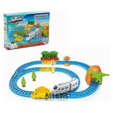 Железная дорога «Пассажирский поезд», со светозвуковыми эффектами, протяжённость пути 2,2 м