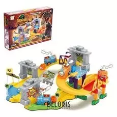 Железная дорога «Пиратские истории», работает от батареек